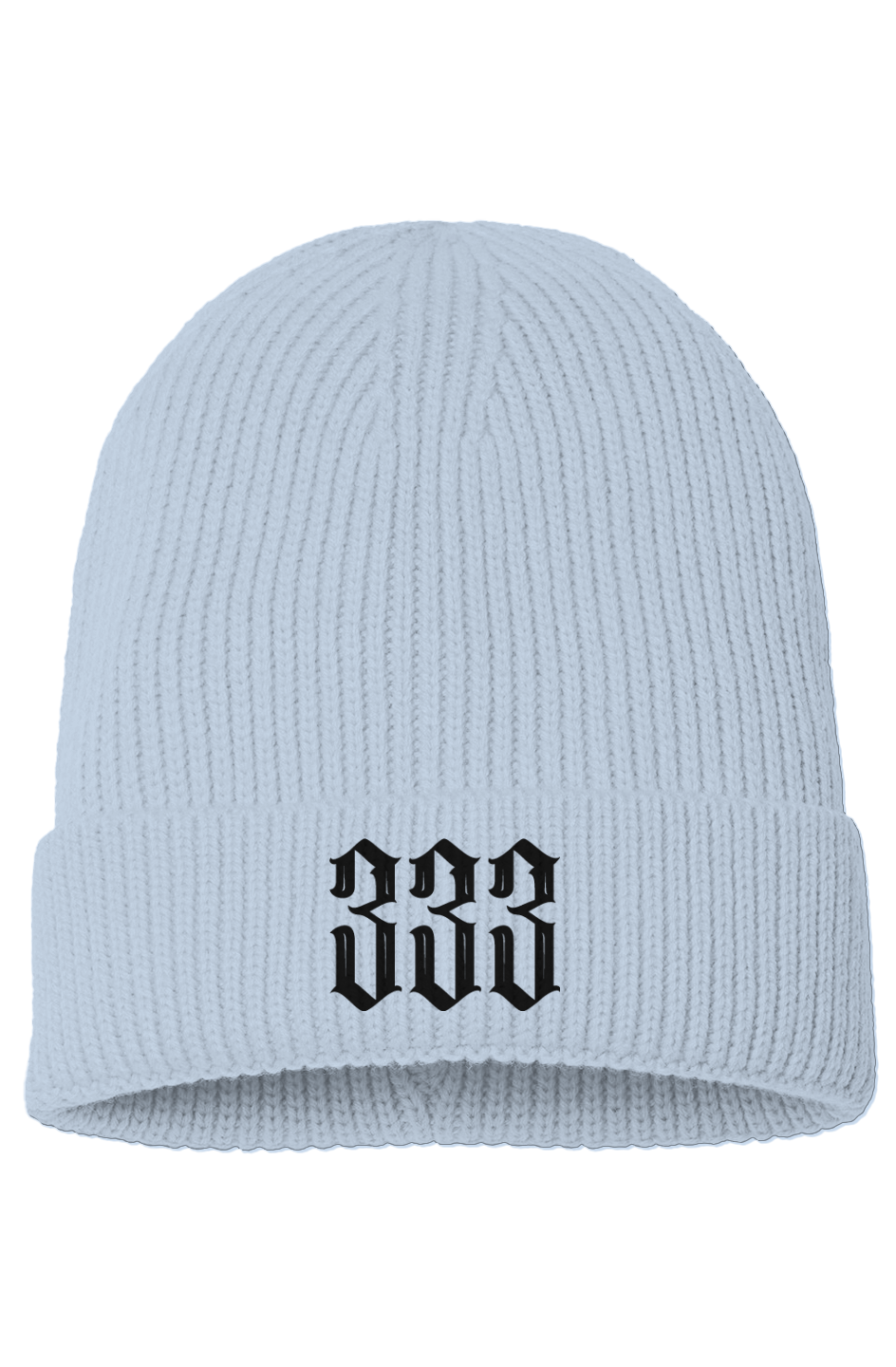 Fallen Angel 333 Collective Embroidered Beanie